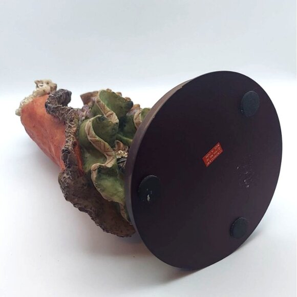 St. Nicholas & Me Old World Santa Figurine Regin On Wood Base 1994 Shepherd - Picture 8 of 10